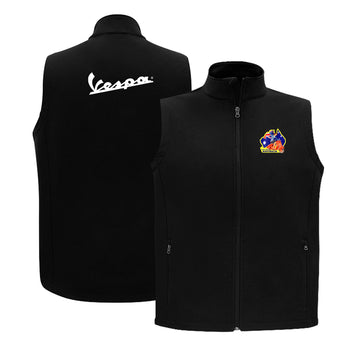 VESPA GIRL - MENS SOFTSHELL VEST
